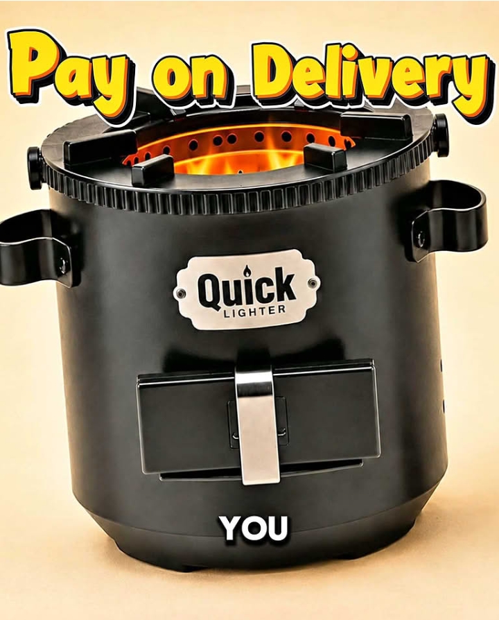 Family Size Smokeless Charcoal Stove