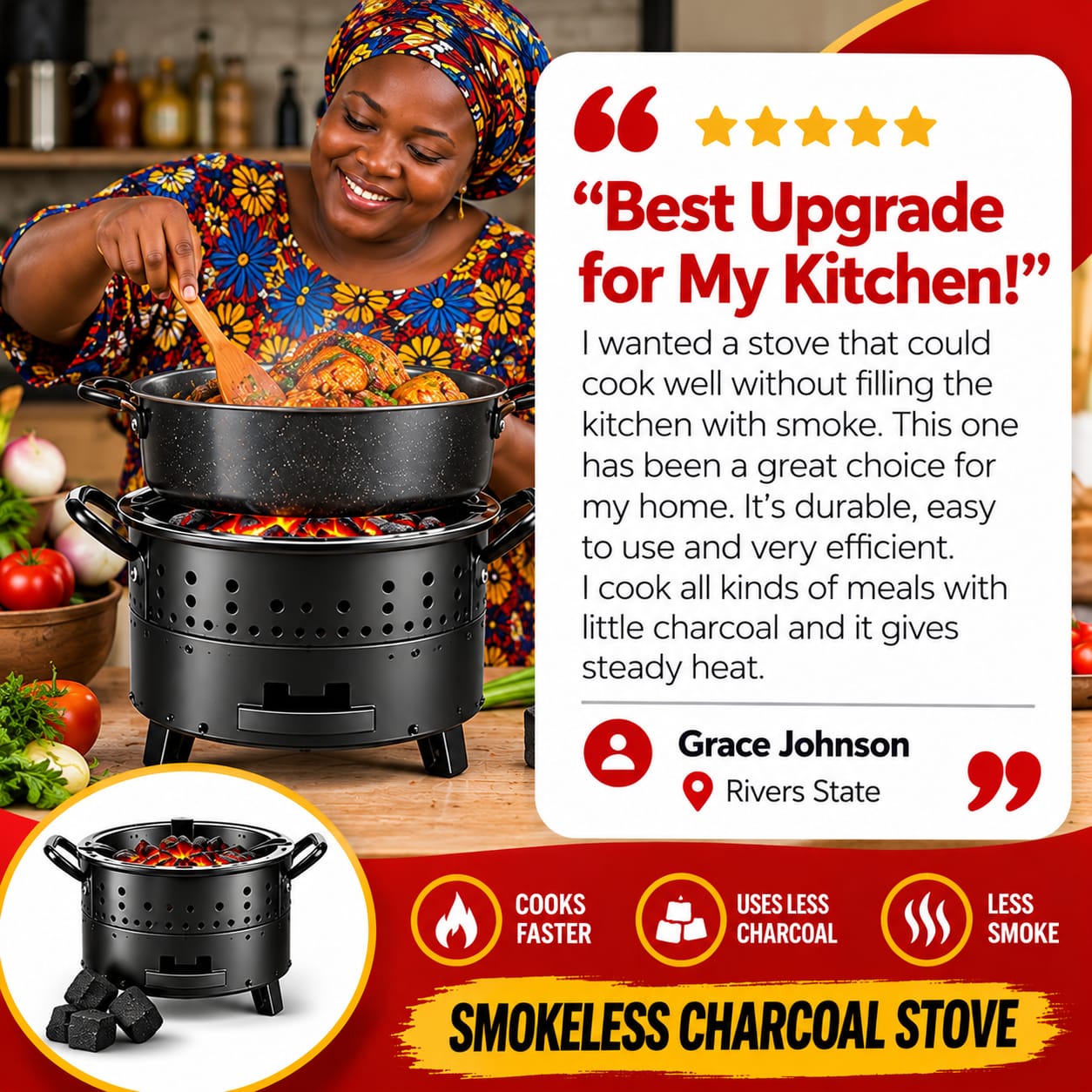 Customer testimonial
